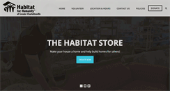 Desktop Screenshot of cvillehabitatstore.org