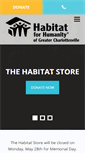 Mobile Screenshot of cvillehabitatstore.org